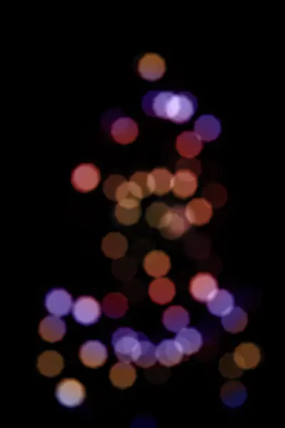 Bokeh lumière non focalisée — Photo