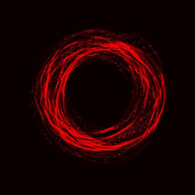 teknoloji renkli daireler