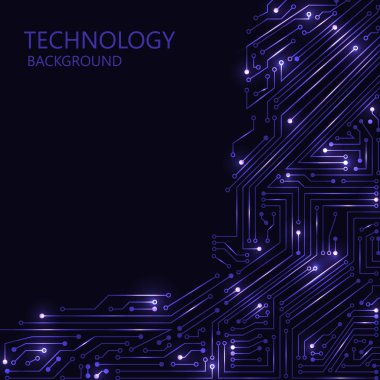 Soyut teknoloji arkaplanı