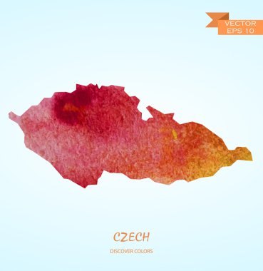 suluboya Çek Cumhuriyeti haritası