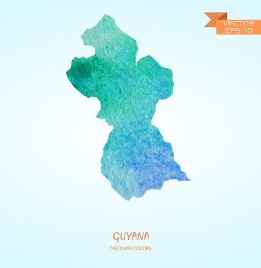 suluboya Guyana Haritası