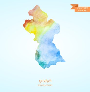 suluboya Guyana Haritası