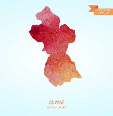 suluboya Guyana Haritası
