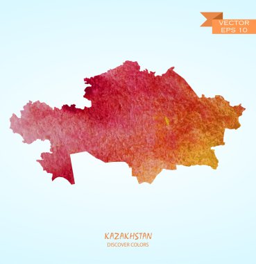 suluboya Kazakistan Haritası