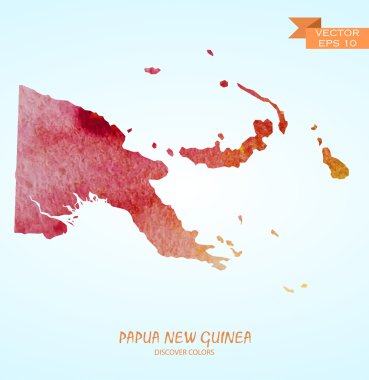 suluboya Papua Yeni Gine Haritası