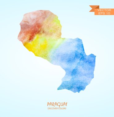 suluboya Paraguay Haritası