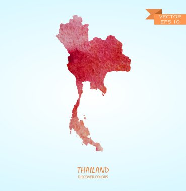 suluboya Tayland Haritası