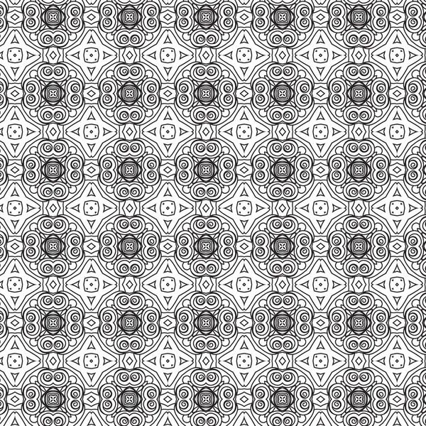 Schwarz-weißes Muster — Stockvektor
