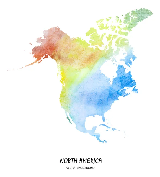 suluboya Kuzey Amerika Haritası