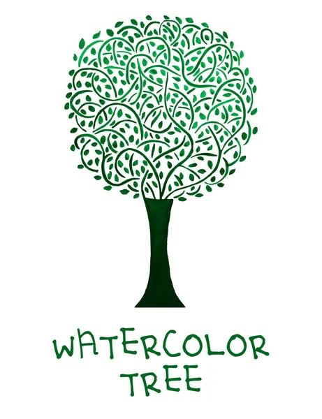 Watercolor пкуут екуу — Stock Vector