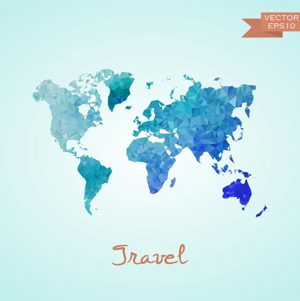 Poligonal Dünya Haritası