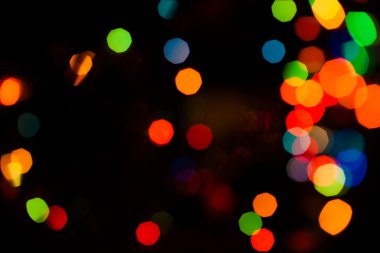 Ufuk ışık bokeh