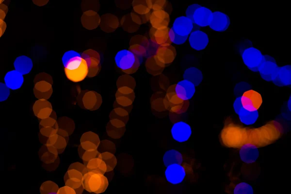 Bokeh luz desfocada — Fotografia de Stock