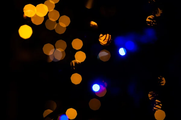 Defokussiertes Licht-Bokeh — Stockfoto