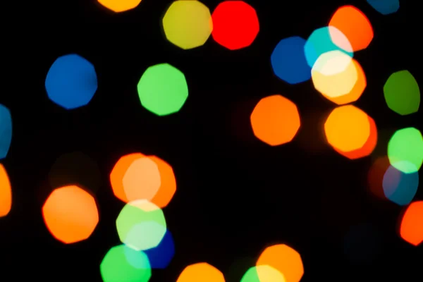 Defocused ljus bokeh — Stockfoto