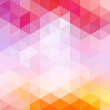 Geometrik mozaik arka plan