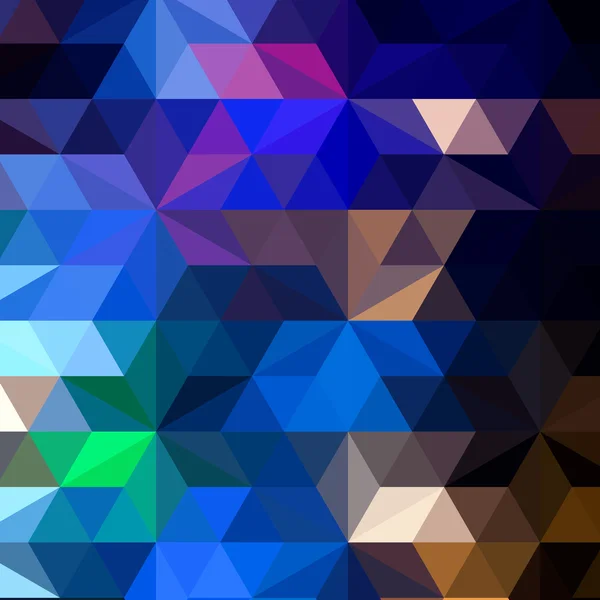 Colorido banner de mosaico — Vector de stock