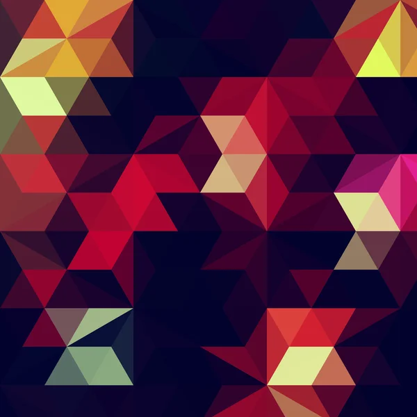 Colorido banner de mosaico — Vector de stock