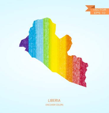 Liberya suluboya çizimi