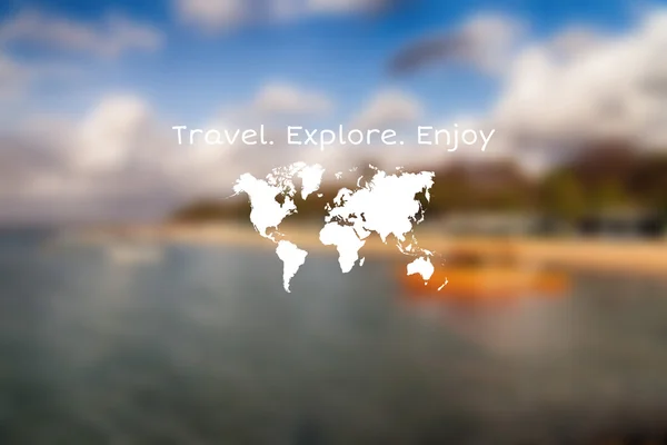 harita ile arka plan bulanık