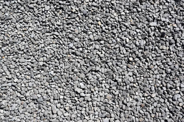 Pequeñas Grises Ásperas Piedras Textura —  Fotos de Stock