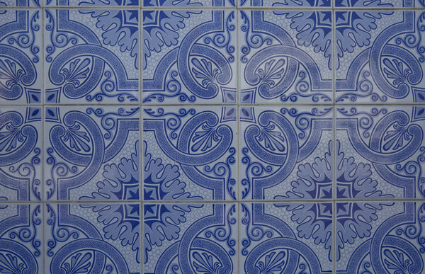 vintage ceramic tile