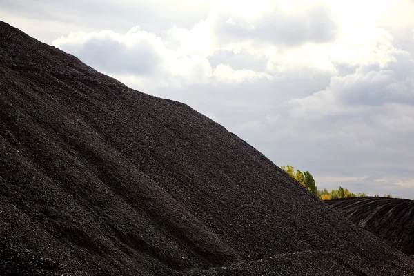 Kömür yığınları — Stok fotoğraf