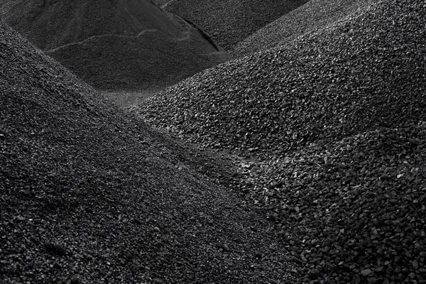Montones de carbón — Foto de Stock
