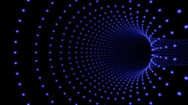 tüp aracılığıyla 3D uzay uçuşu