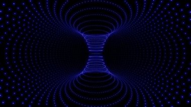 tüp aracılığıyla 3D uzay uçuşu