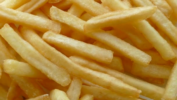 Pommes frites bakgrund — Stockvideo