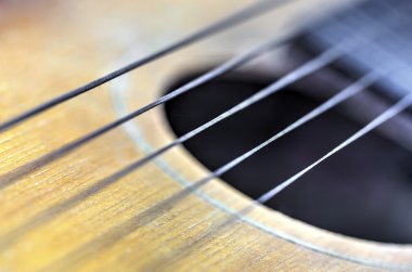 Ahşap akustik gitar