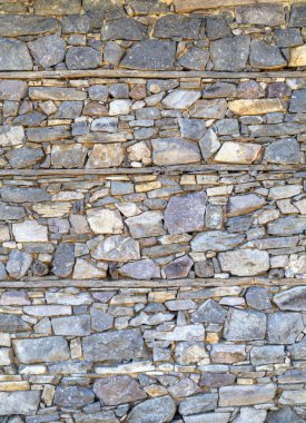 Taş duvar ahşap kirişler ile arka plan