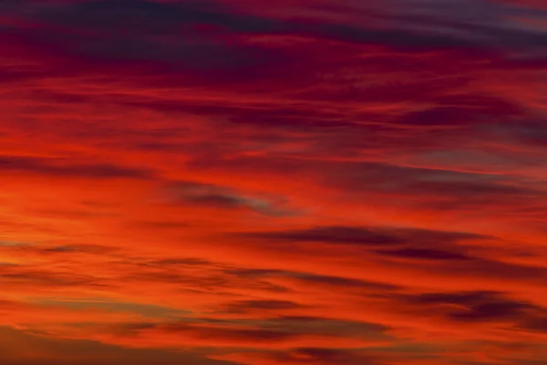 Nubes de colores en el cielo — Foto de Stock