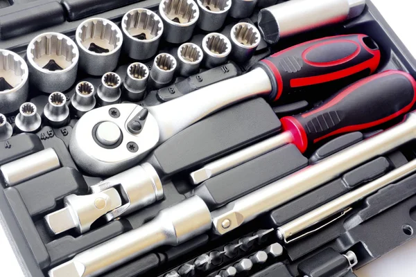 Mechanical bit tool set — Stock Photo, Image