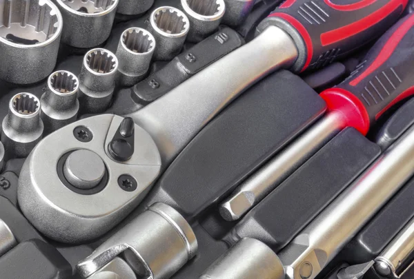 Mechanical bit tool set — Stock Photo, Image