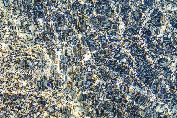 Streszczenie tło muszelek pod wodą morską — Zdjęcie stockowe