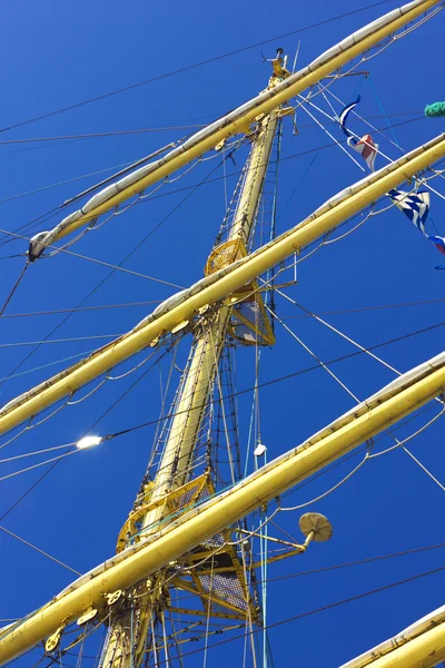 Mastsna av segelbåt — Stockfoto