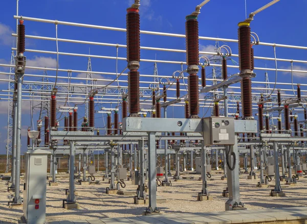 Yüksek gerilim Şalt elektrik alt istasyonlar içinde
