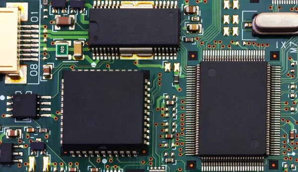 Elektronische circuit bord — Stockfoto