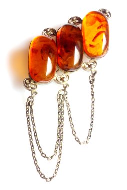 Beyaz izole mücevher