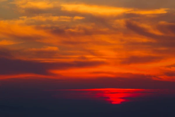 Colorido atardecer — Foto de Stock