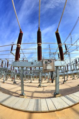 Yüksek gerilim Şalt elektrik alt istasyonlar içinde