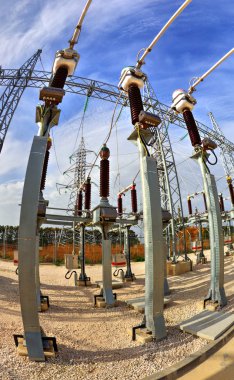 Yüksek gerilim Şalt elektrik alt istasyonlar içinde
