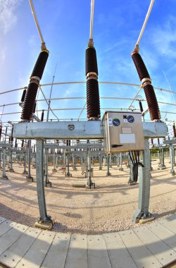 Yüksek gerilim Şalt elektrik alt istasyonlar içinde