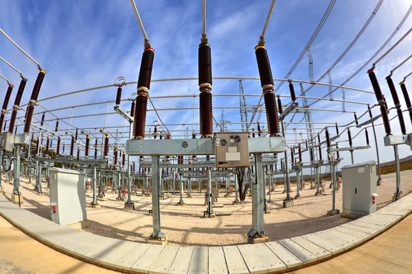 Yüksek gerilim Şalt elektrik alt istasyonlar içinde