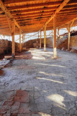 Ruins of an ancient fortress