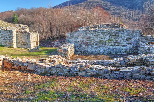 Ruins of medieval fortress — Stock Photo, Image