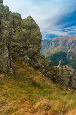 Yaz dağının güzel manzarası