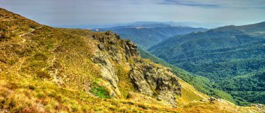 Yaz dağının güzel manzarası